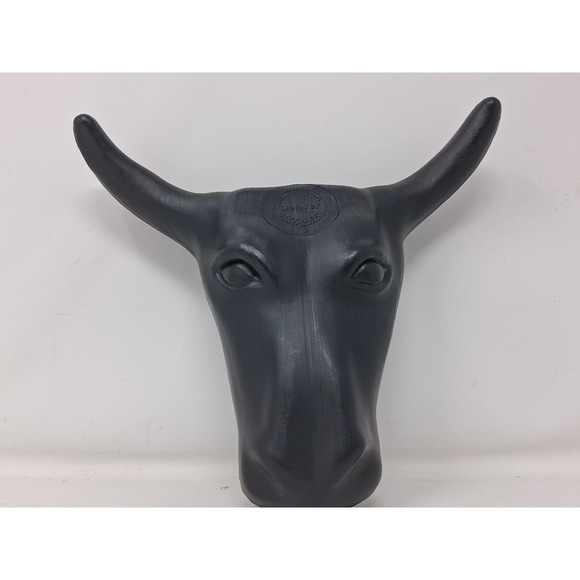 Colorado Saddlery Other - Colorado Saddlery Jr Steer Head Roping Dummy Black Plastic 14-31 11in Horns. Y